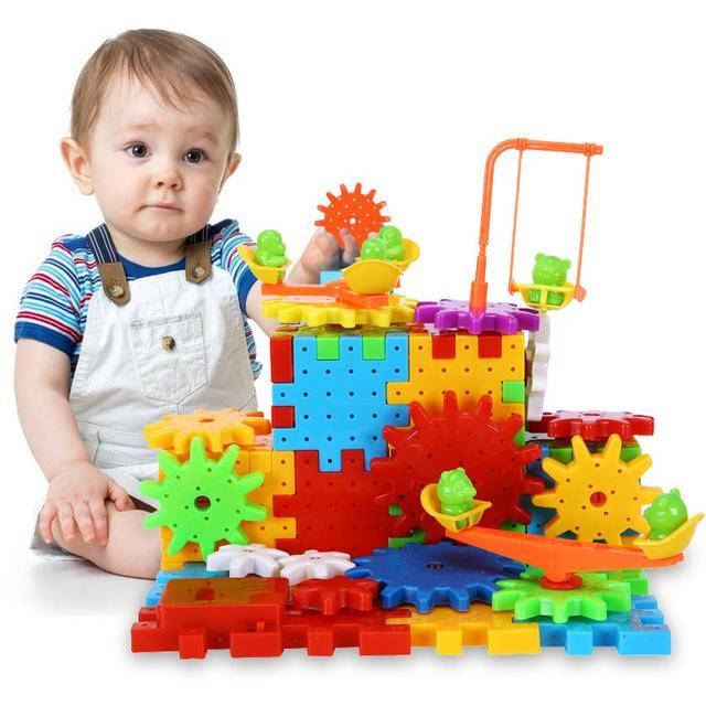

Детский развивающий Funny Bricks 3D конструктор, Разные цвета