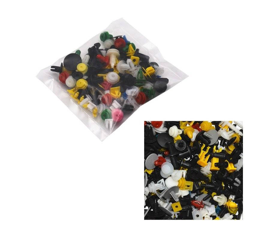 

100 шт разный авто крепеж клипса пистон крыло пластиковые зажимы автомобильный бампер Авто Фиксатор