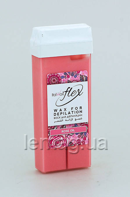 

ItalWax FLEX Воск в кассете, 100 г - Кремовая Роза