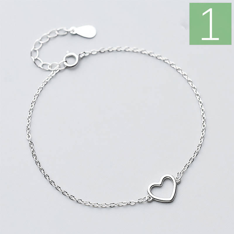

Женский серебряный браслет 925 пробы "Silver Heart II"