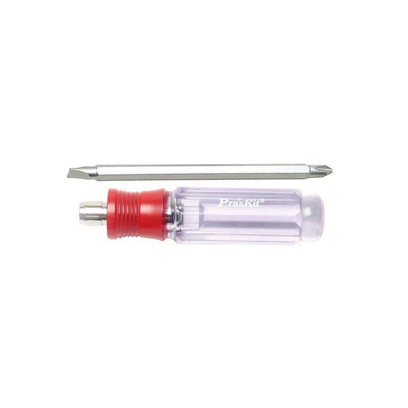 

Отвертка двухсторонняя Pro'sKit SW-9107D