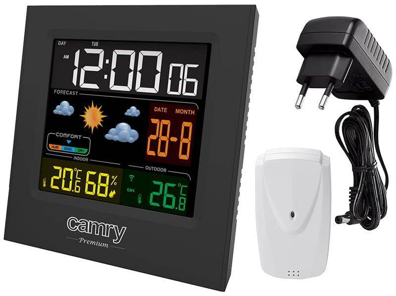 

Электронная Настольная Метеостанция с ЖК- дисплеем Camry CR 1166 (Будильник,Часы,Календарь)