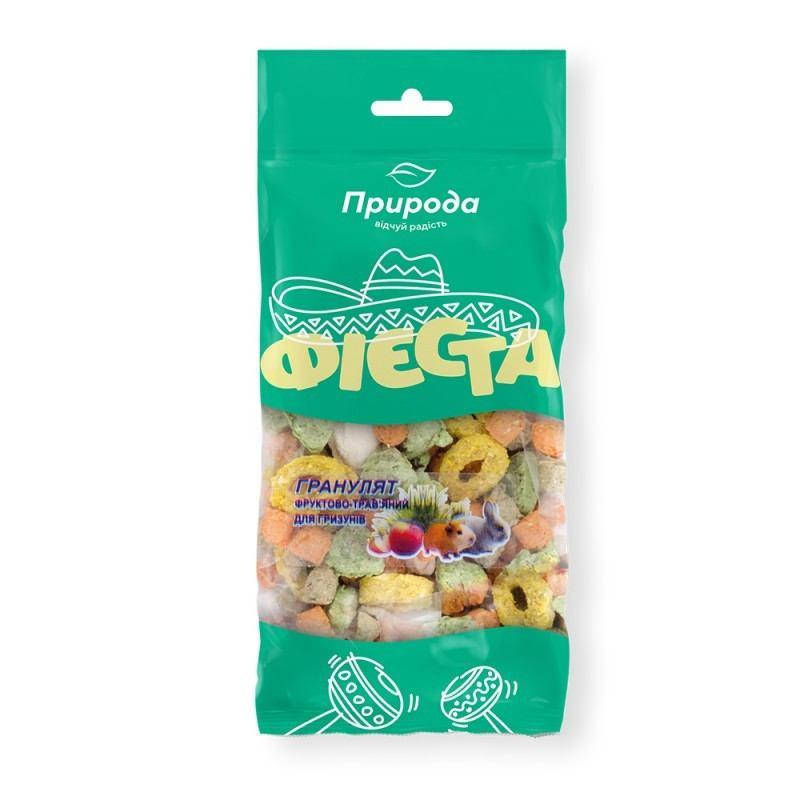 

Гранулят для гризунів "Фієста" Фруктово-трав'яний 100 г