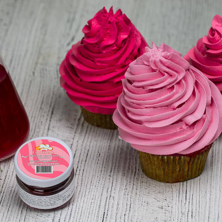 

Сухой водорастворимый краситель Confiseur "Розовый кварц"