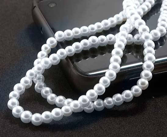 

Жемчуг стеклянный 4мм ≈150шт, бусины белые стеклянный жемчуг, Салатовый