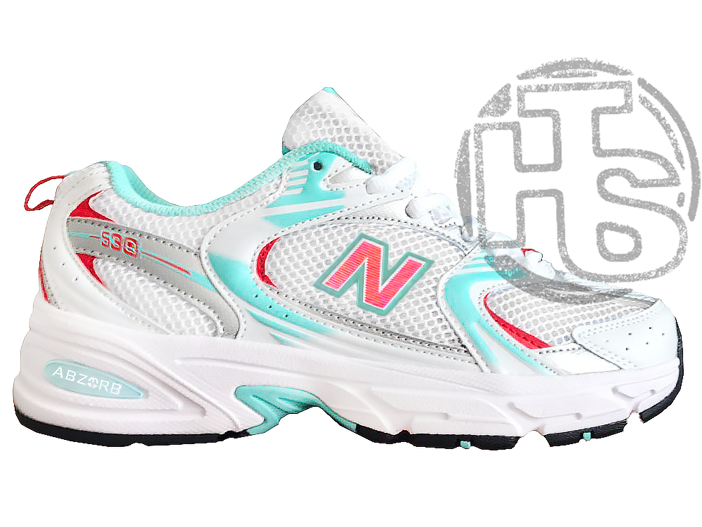 

Женские кроссовки New Balance 530 White Mint Red MR530SO 39, Белый