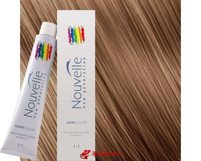 

Крем-краска для волос 8.3 Светло-золотистый русый Nouvelle Hair Color, 100 мл