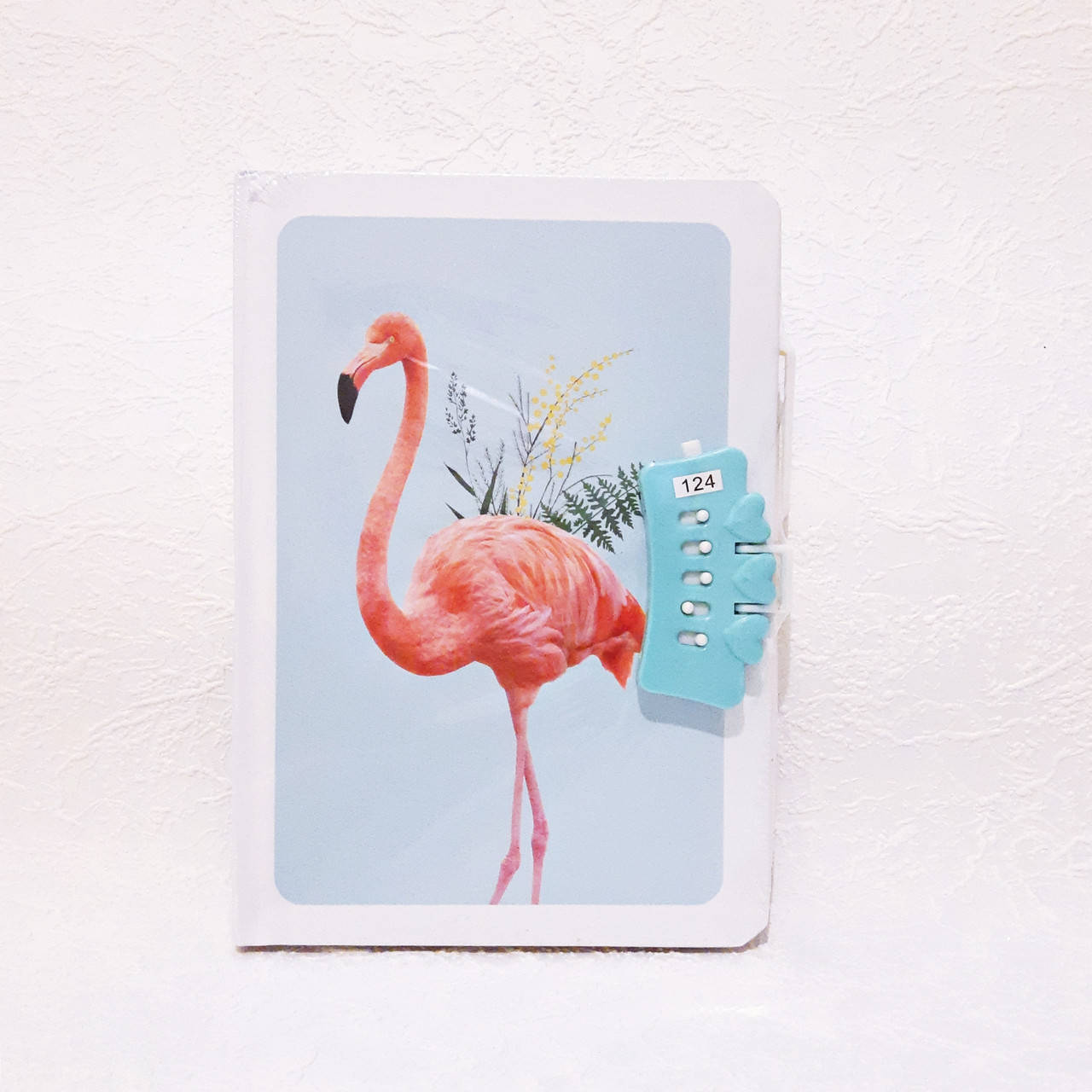 

Блокнот детский с кодовым замком Фламинго 60 листов в линию арт. 4570-1