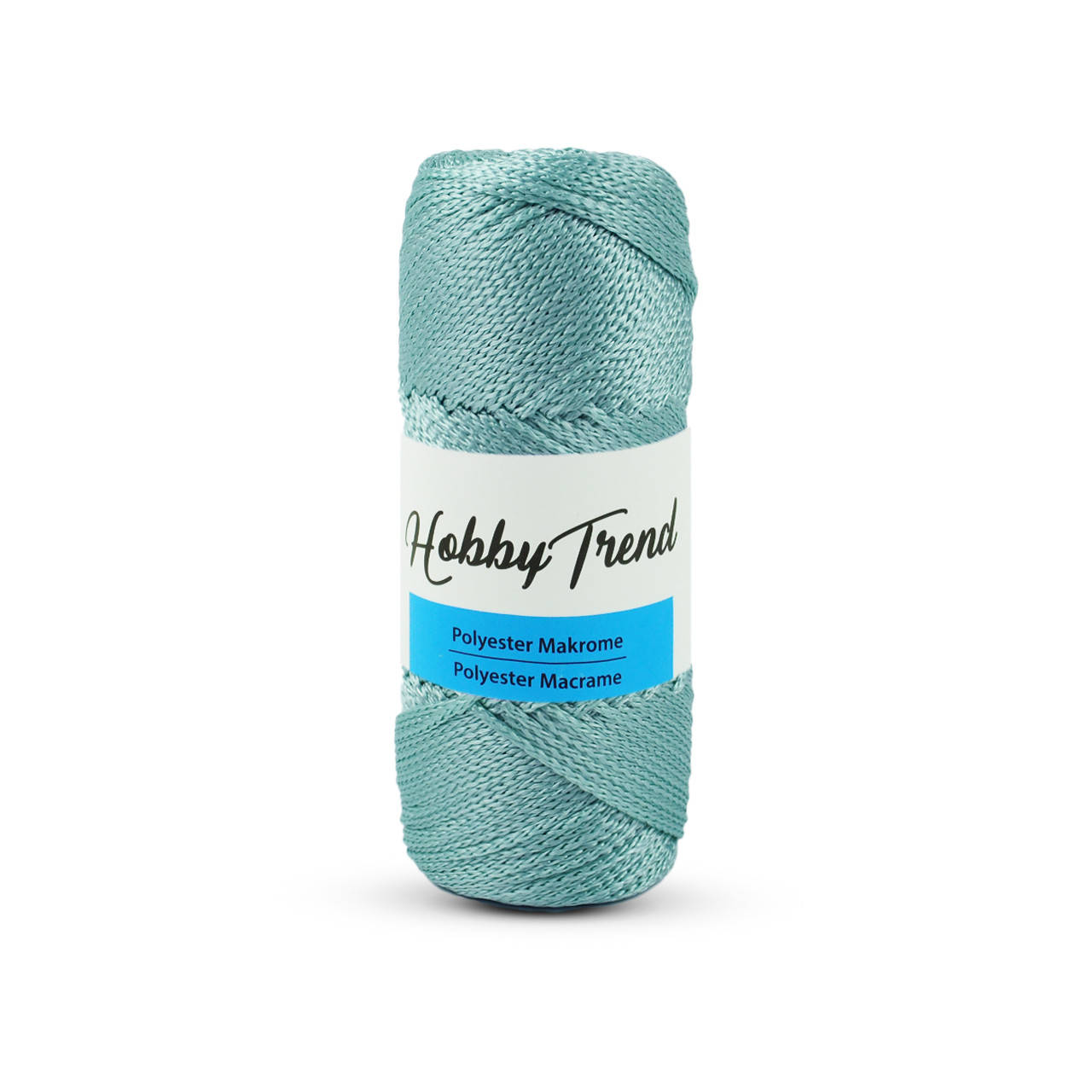 

Шнур поліпропіленовий Макраме Hobby Trend. М'ята. 100г, 110м, 1-2 мм, Мята