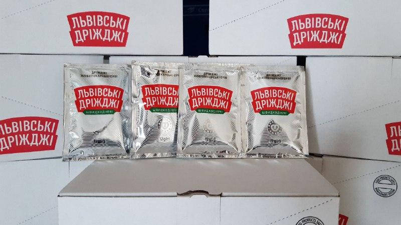 

Сухие дрожжи 12г Львовские, дрожжи сухие хлебопекарские,сухие дрожжи для выпечки