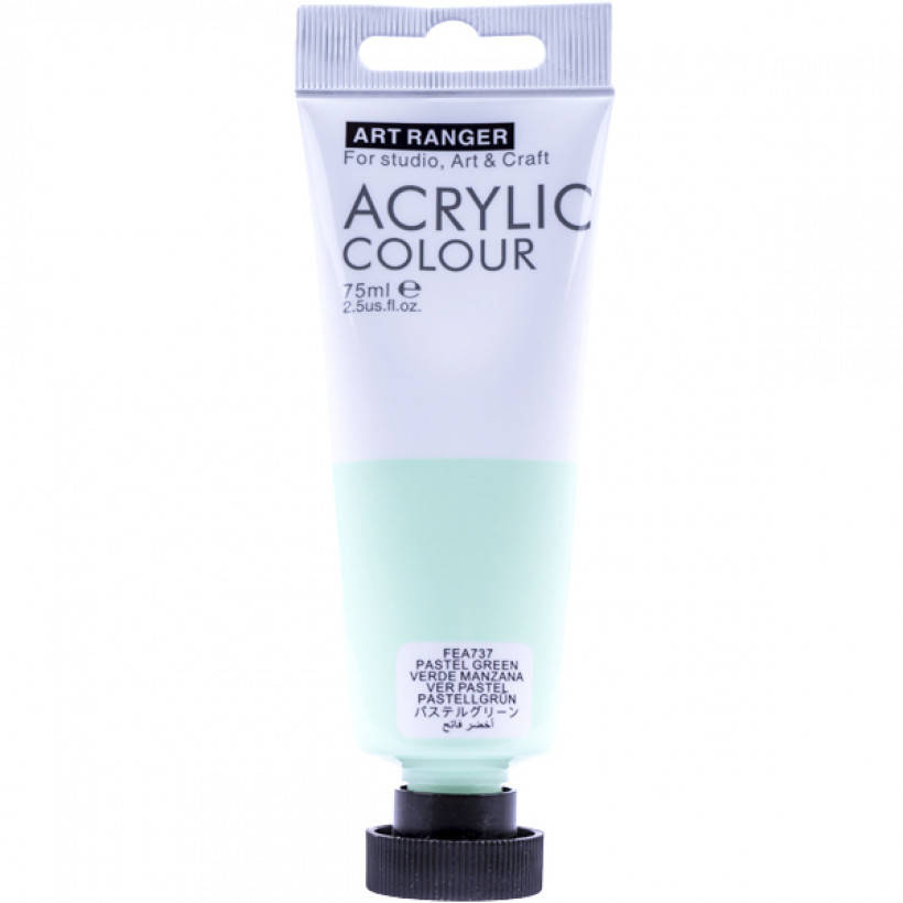 

Художественная акриловая краска Art Ranger Acrylic 737 Pastel green (Пастельно-зеленый), Зелёный
