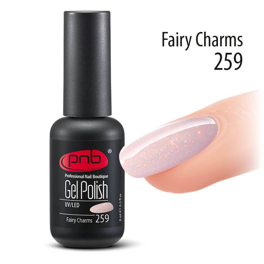 

Гель лак PNB, 8 ml № 259 ( сказочный шарм с золотым микроблеском )
