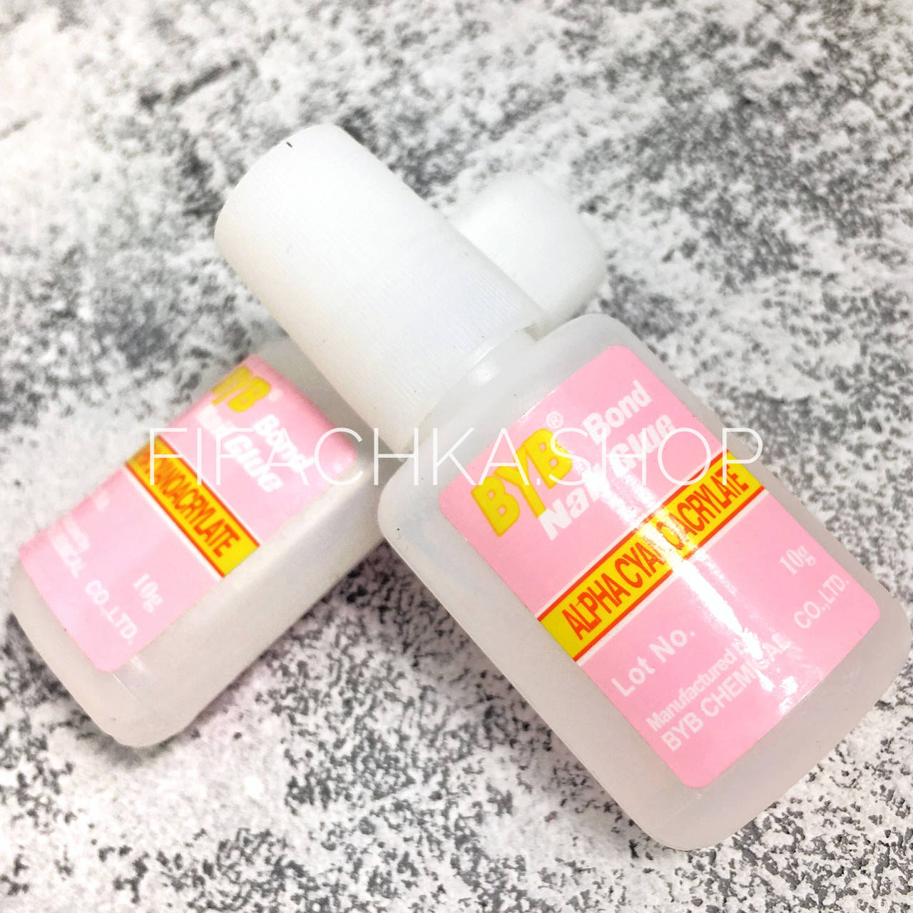 

Клей для искусственных ногтей и типс с кисточкой Byb 10 г