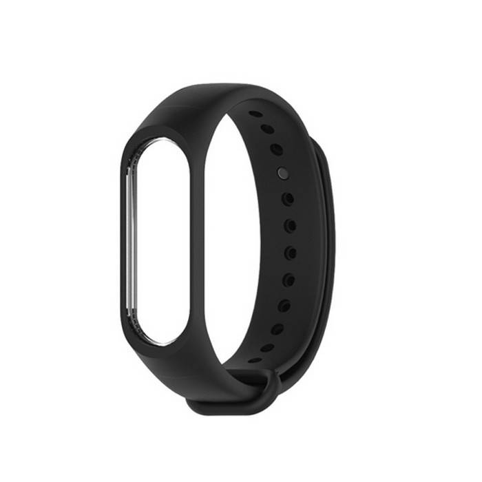 

Ремешок для Xiaomi Mi Band 3 / 4 силиконовый Classic Черный