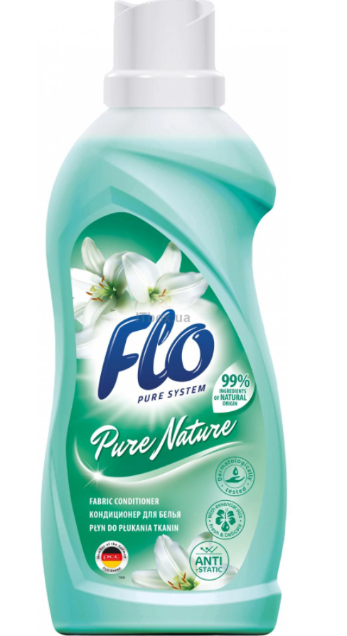 

Кондиционер-ополаскиватель Flo Pure Nature Для белья 1000 мл