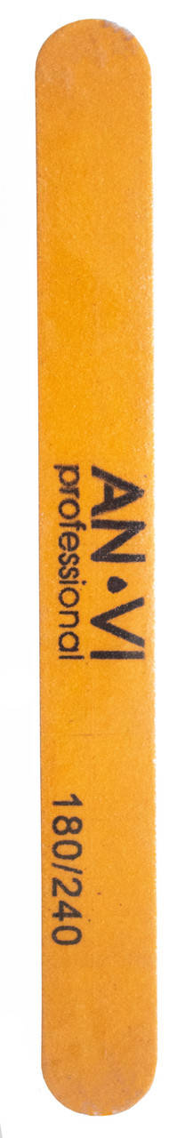 

Пилочка для ногтей желтая ANVI Professional 180/240 (13385Gu)