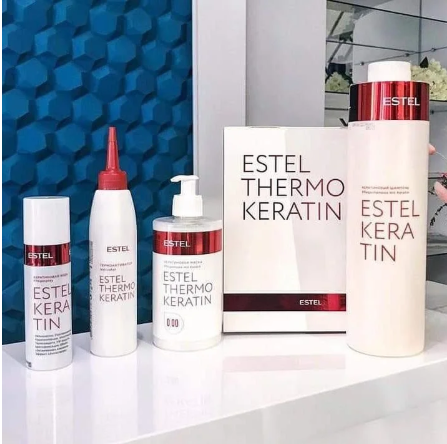 

Estel ThermoKeratin Набор для процедуры + шампунь 1000 мл