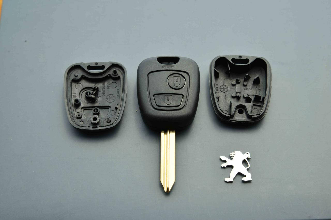 

Корпус ключа для Peugeot Partner (Пежо Партнер) 2 - кнопки, лезвие SX 9