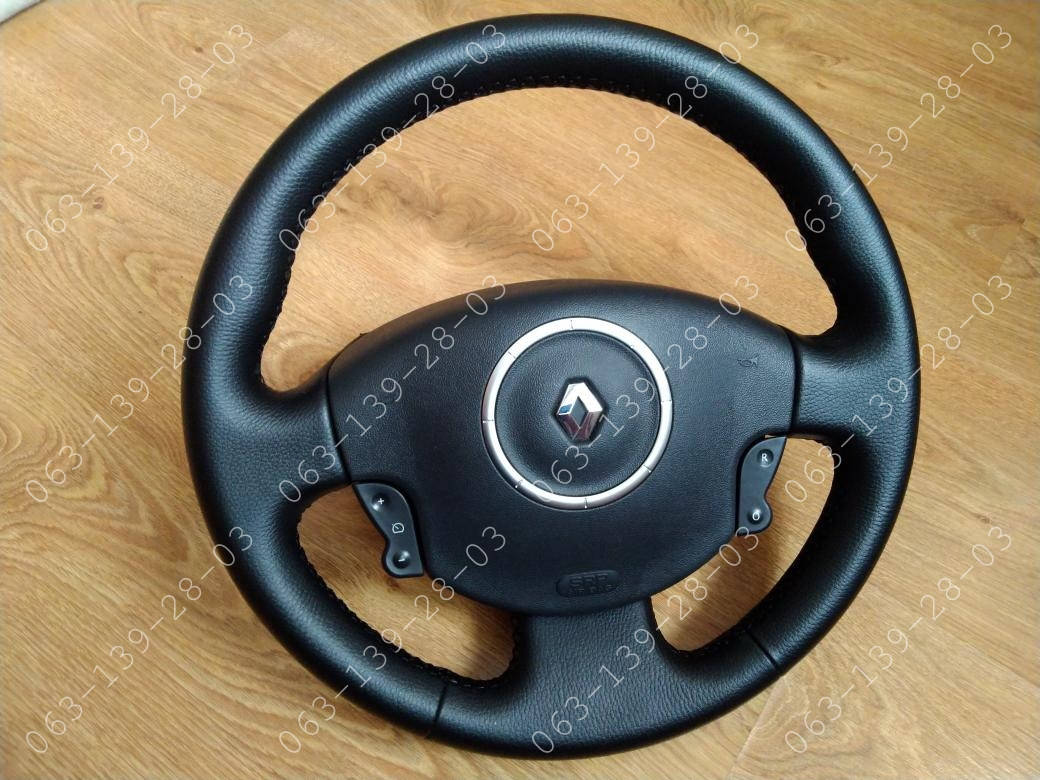 

Оплетка Чехол На Руль Рено Меган Renault Megane 2 Kangoo Scenic 2, Черный
