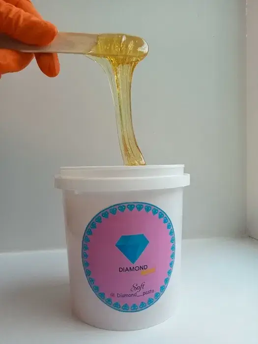 

Паста для шугаринга Diamond Amber софт классическая(350 грамм)280мл мягкая