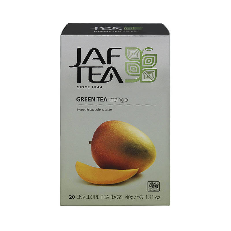 

Чай зеленый Манго Jaf Tea Mango пакетированный 20п*2г