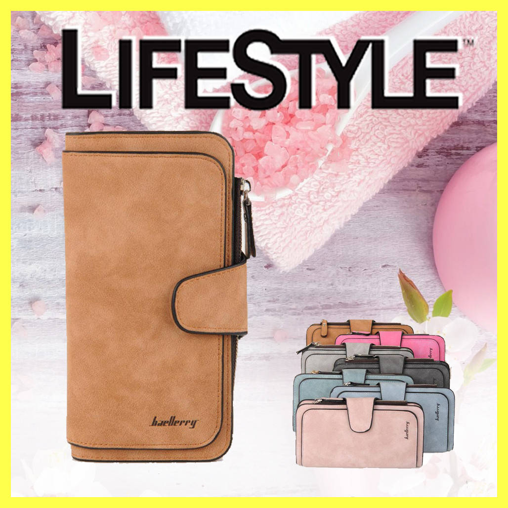 

Топ Продаж! Женский замшевый кошелек-клатч Baellerry Forever (19 х 10,5 х 2 см) Коричневый