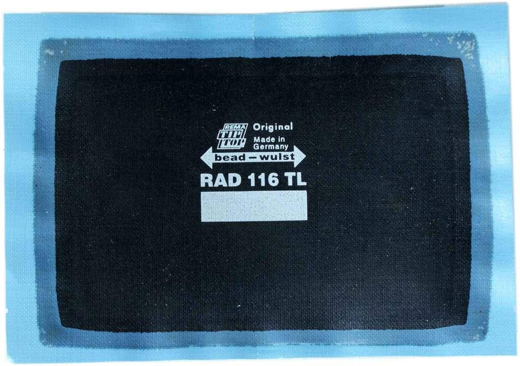 

Латка кордовая 67 х 104 мм ТІР ТОР 116TL (1 слой)