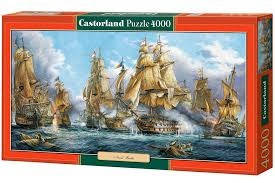 

Пазли Castorland 4000 ел. Морська баталія