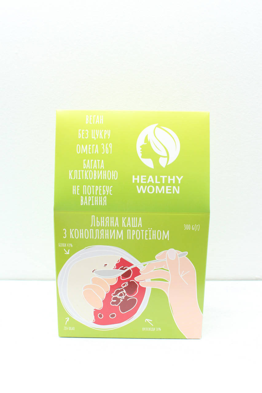 

Льняная каша с конопляным протеином, 300г