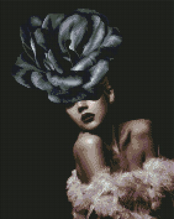 

Картина из мозаики ArtStory Дама с цветком (ASM37) 40 х 50 см (На подрамнике)