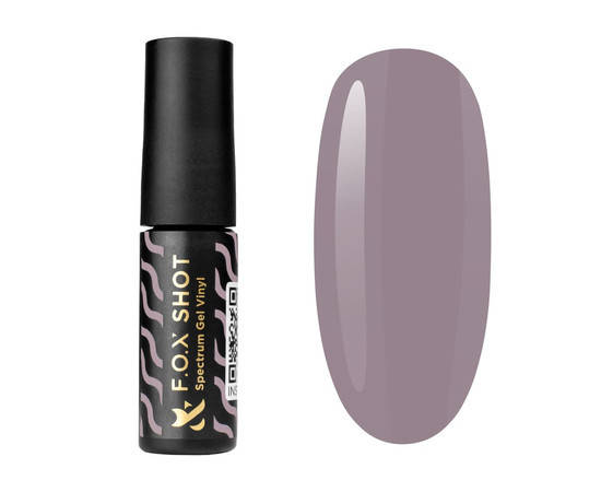 

Гель-лак F.O.X Shot Spectrum Gel Vinyl 5 мл № 010, тускло-лавандовый