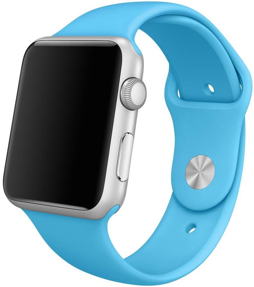 

Силиконовый ремешок Band Sport Series for Apple Watch 42/44/45mm,Blue (HC)