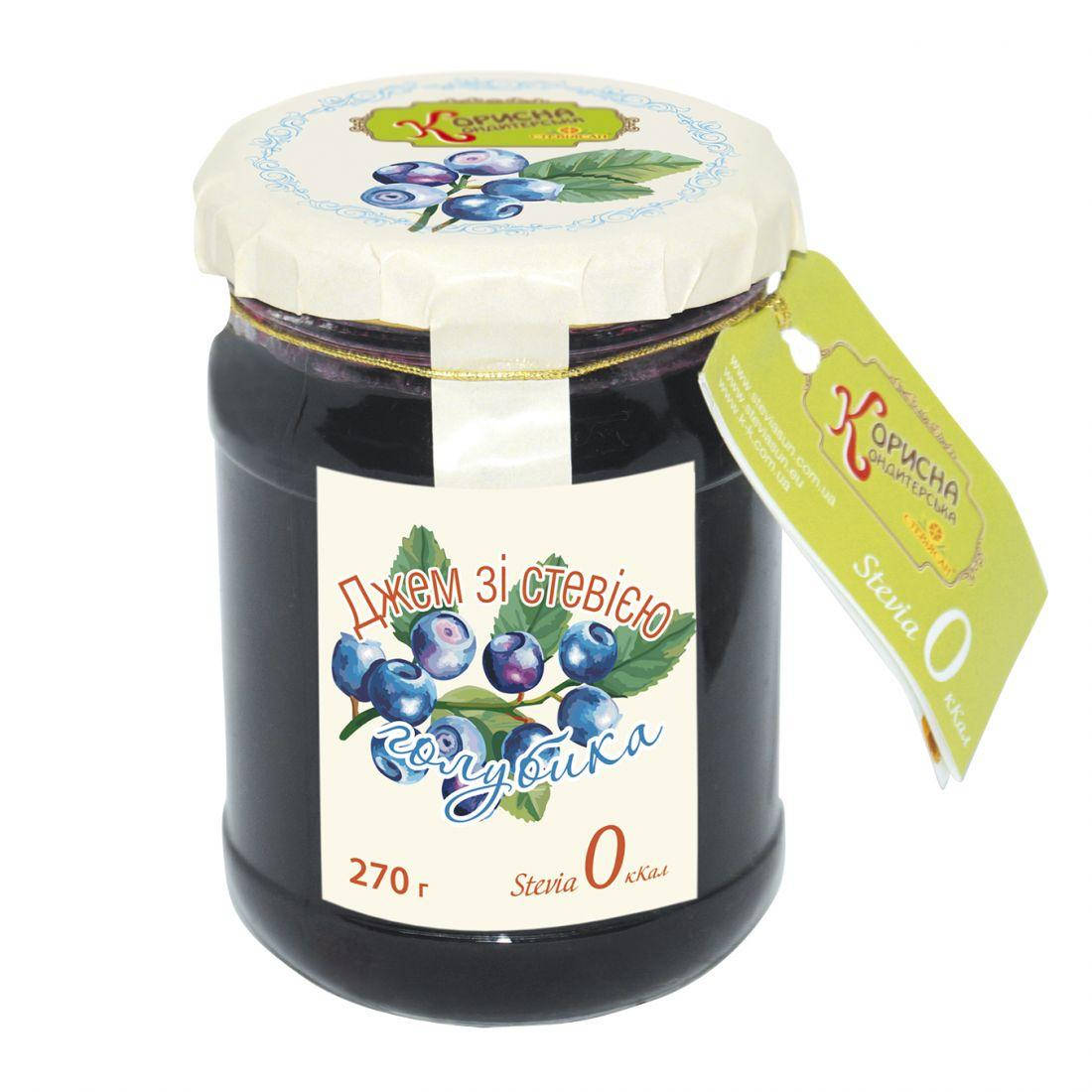 

Джем Голубика 270 г