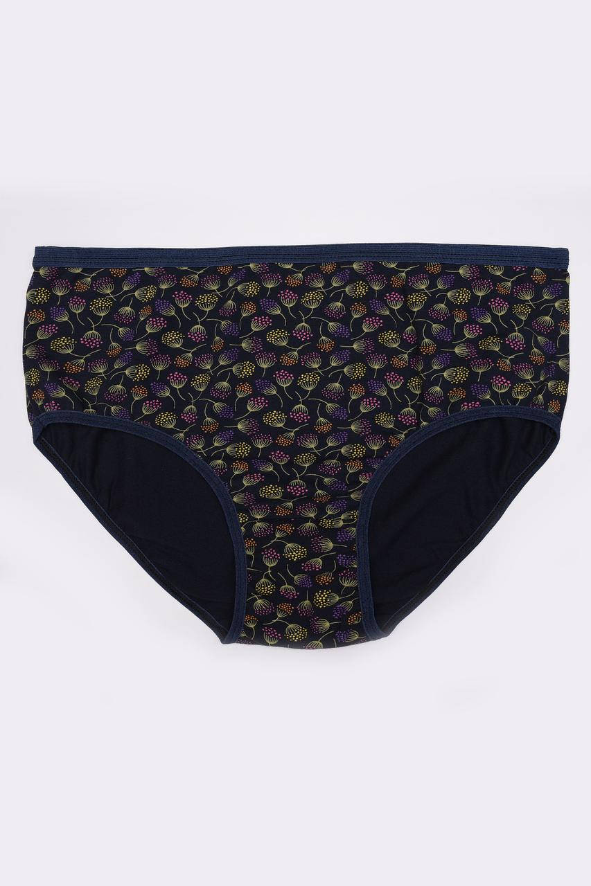 

Трусы женские батал темно-синие размер 3XL 144810S