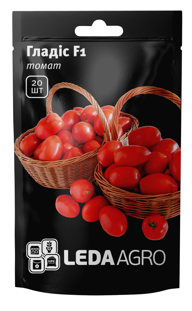 

Семена Томат Гладис F1 20шт LEDAAGRO