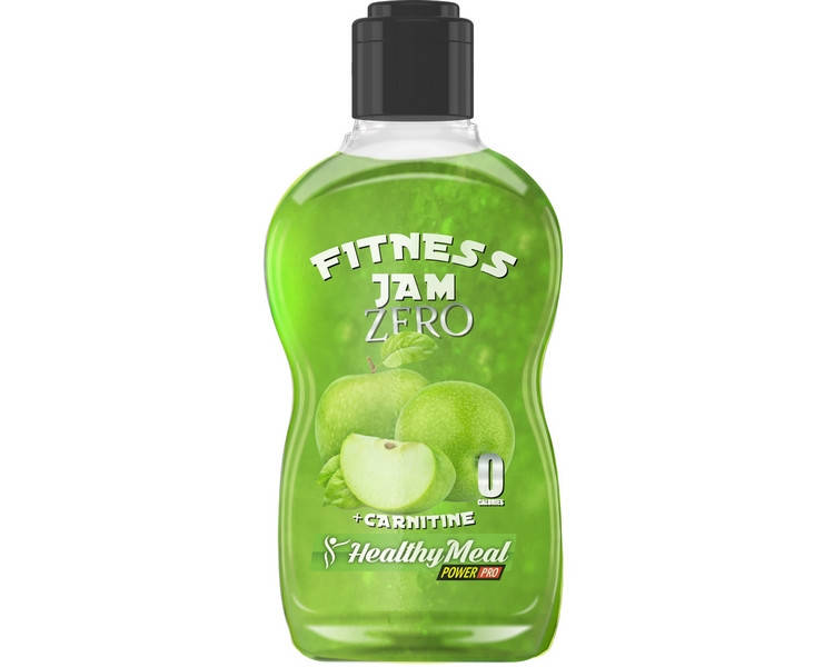 

Джем без калорий Power Pro Fitness Jam Zero 200 г яблоко Заменитель питания