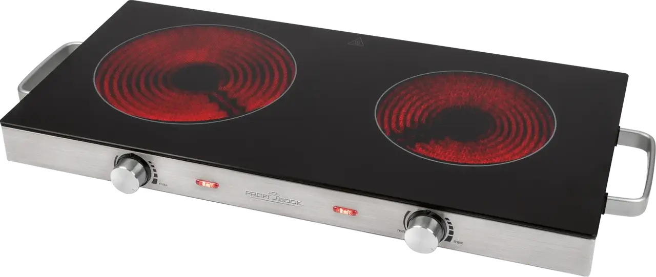 

Настольная инфракрасная плита двухкомфорочная Profi Cook PC-DKP 1211