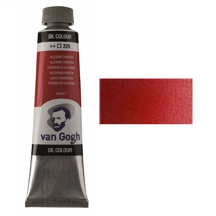 

Краска масляная Van Gogh (326) Ализариновый красный, 40 мл, Royal Talens