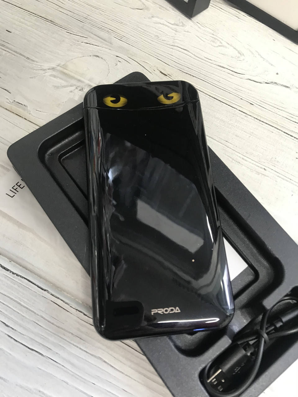 

Внешний аккумулятор REMAX Power Bank Proda Eagle Eyes Series Black