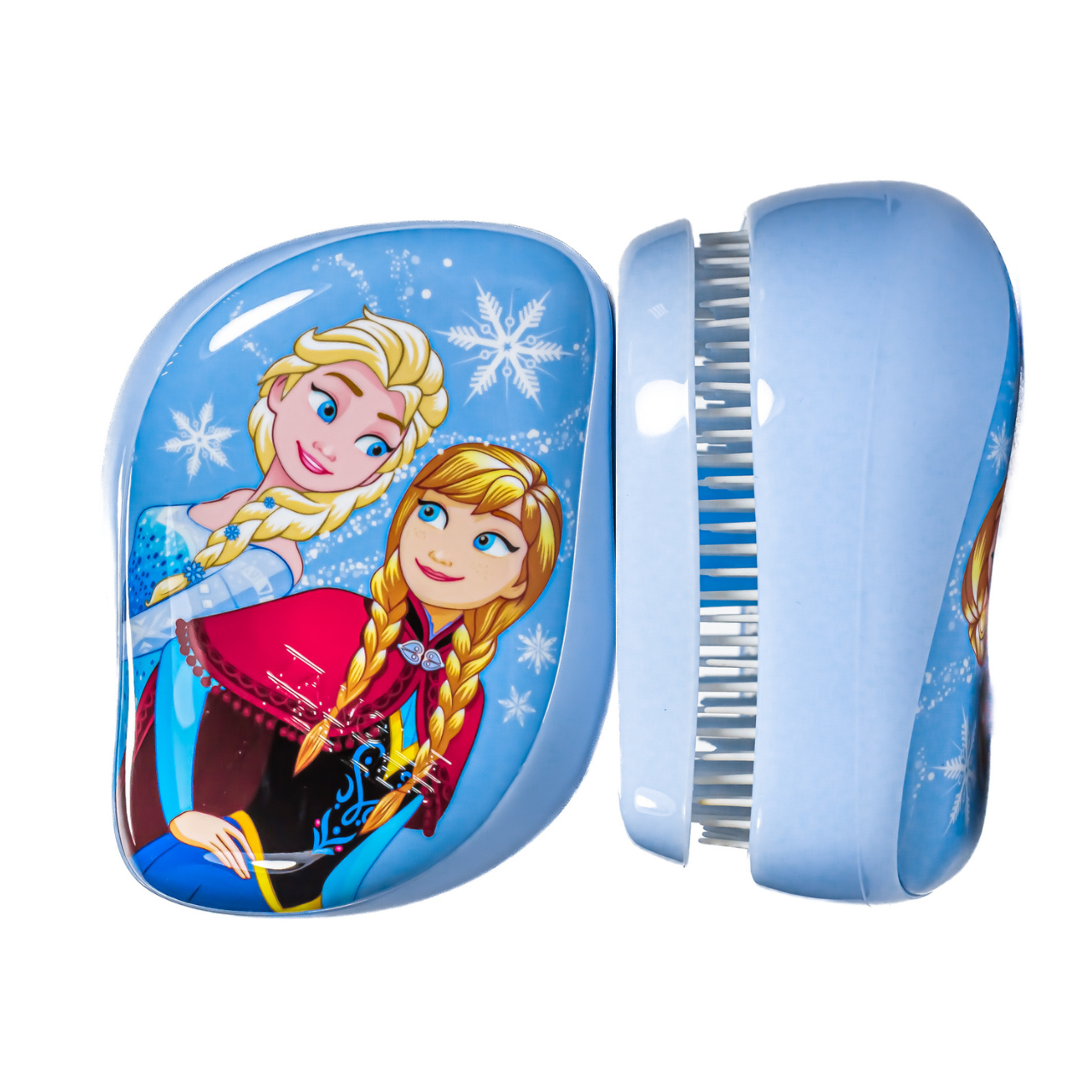 

Расчёска-выпрямитель для волос с крышкой Salon Frozen голубая