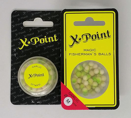 

Плавающая насадка X-Point Чеснок бело-зелёный 6-7мм M