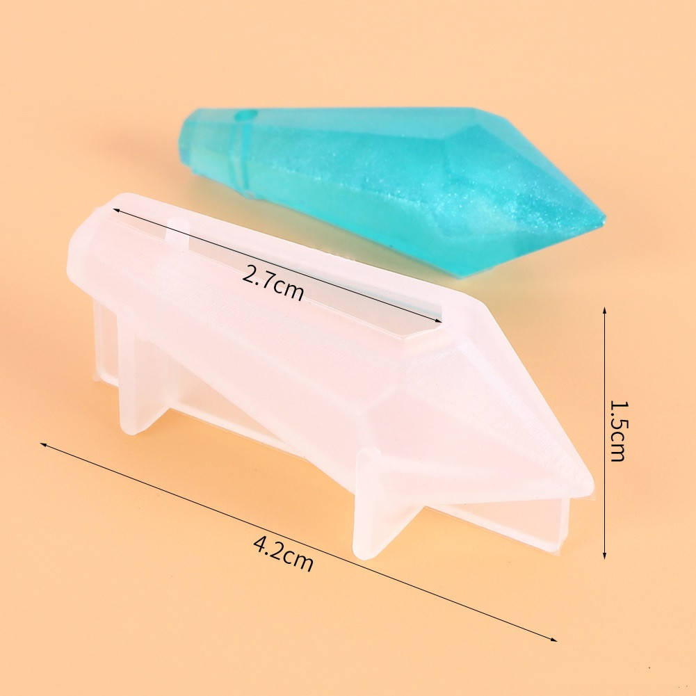 

Силиконовый молд для кулона, Кристалл №83