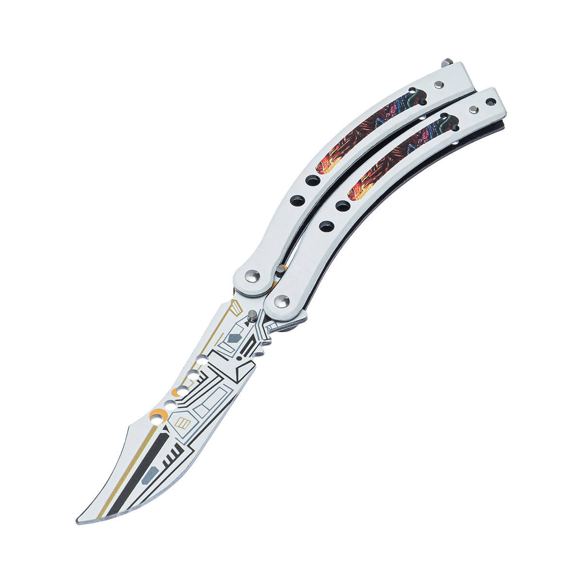 

Нож бабочка Тренировочная A1068 22*10*12