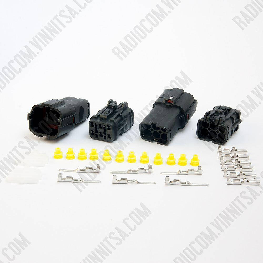 

KF-7061-1.8-11/21 6pin (вилка + розетка) влагозащищенный РАЗЪЕМЫ АВТОМОБИЛЬНЫЕ