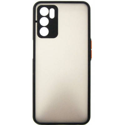 

Чехол для моб. телефона Dengos Matte OPPO A16 (black) (DG-TPU-MATT-103), Черный