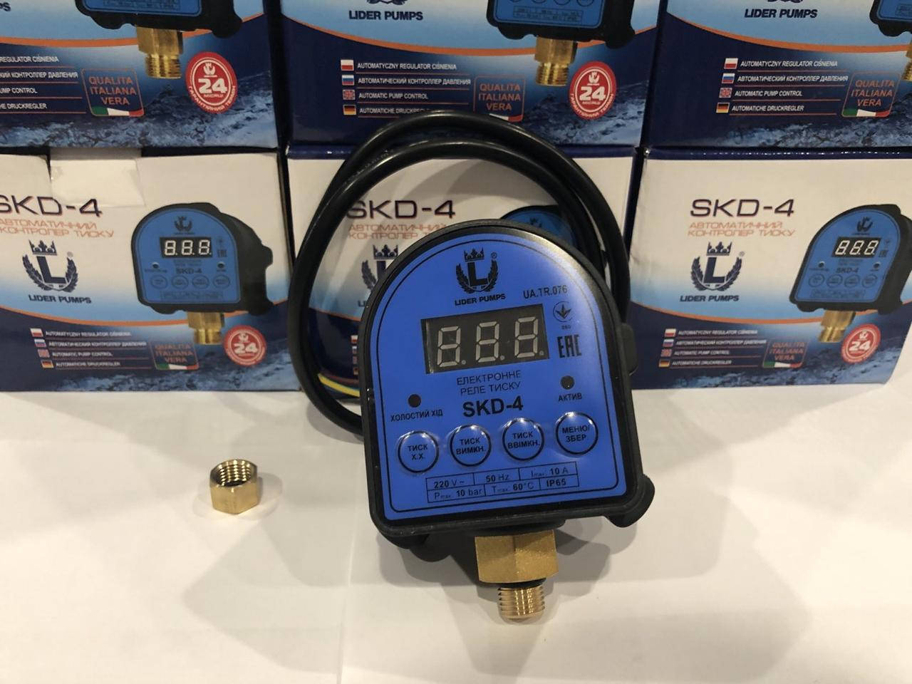 

Автоматика электронная для насосов LIDER SKD - 4