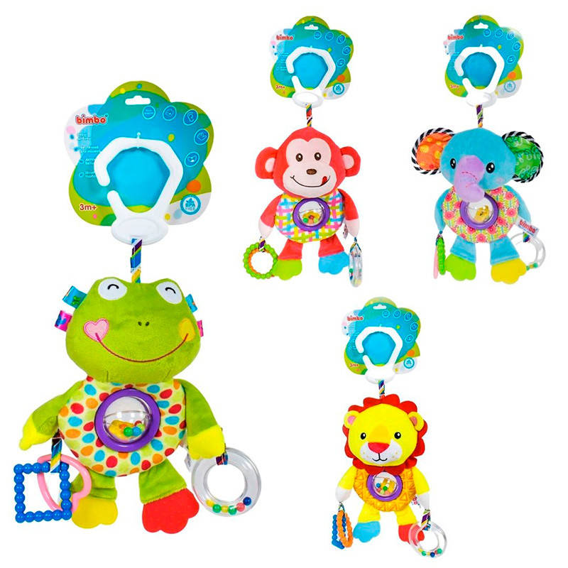 

Погремушка - подвеска "BIMBO" BM-74988, 4 вида, Разные цвета