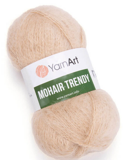 

Пряжа Mohair Trendy Yarnart-134