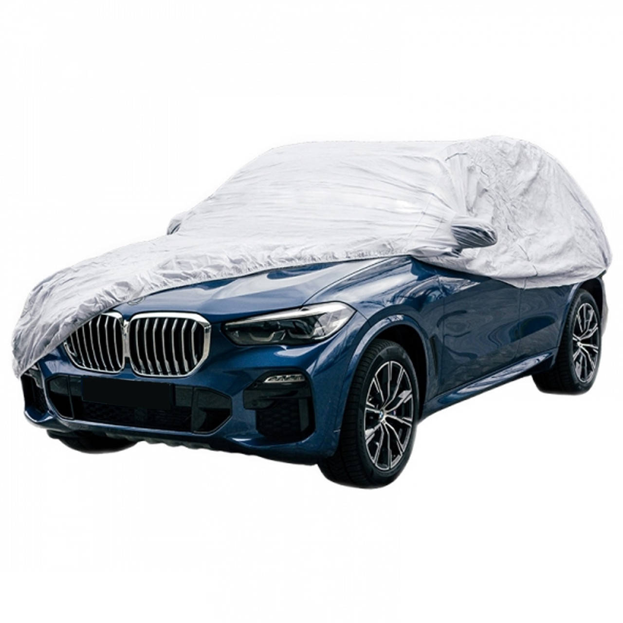 

Автомобильный тент (чехол) для джипа/минивена без основы M "ELEGANT" 100271 (440x185x145) карманы + молния, Серый