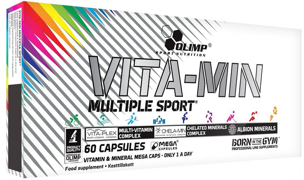 

Vita-min Multiple Sport Olimp, 60 капсул
